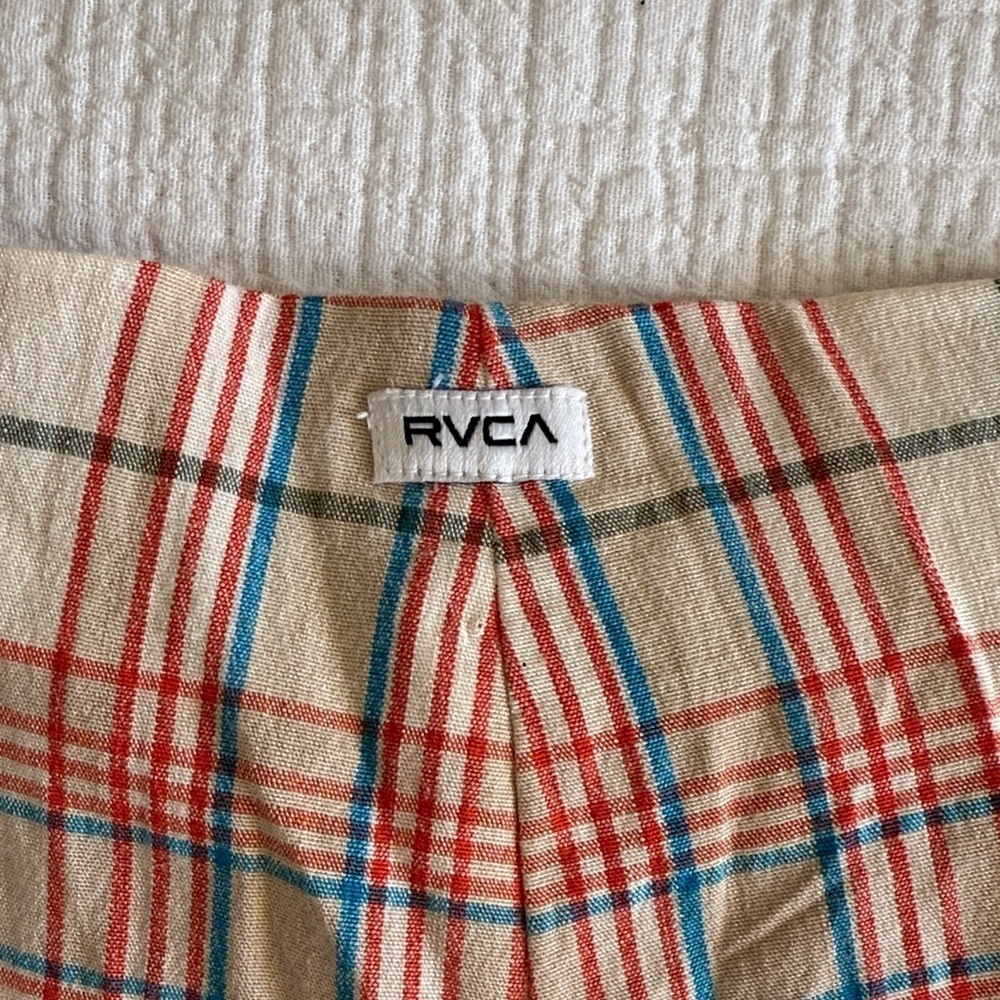 RVCA Multicolor Plaid Trousers / 29 - Picture 9 of 10